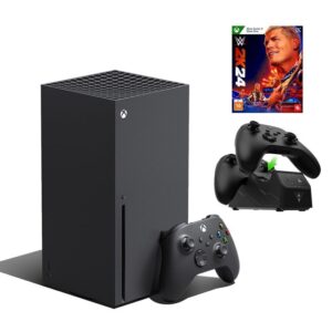 Xbox Series X Console + Game + Fuel Dual Charger Station