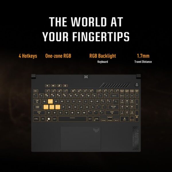 ASUS TUF Gaming A15 FHD 144Hz, AMD Ryzen 7 7435HS, RTX 4060, 16GB RAM (2x8GB), 1TB SSD, Windows 11 Home Gaming Laptop | FA507NVR-LP023W - Image 2