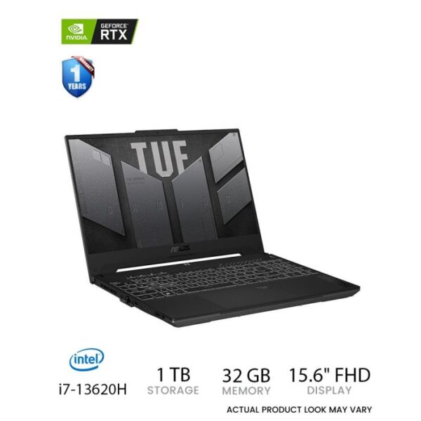ASUS TUF Gaming F15 FHD 144Hz, Intel Core i7-13620H, RTX 4070, 32GB RAM (2x16GB), 1TB SSD, Windows 11 Home Gaming Laptop | FX507VI-LP073W - Image 5