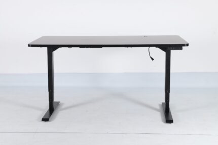 Gameon   Standing Desk Height Adjustable Desk Standing Desk 120 X 80cm Adjustable Stand Up Office and Gaming Computer Stand Desk (Black, 100cm)