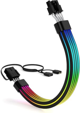 RGB PCIe Extension Cable  8-Pin,