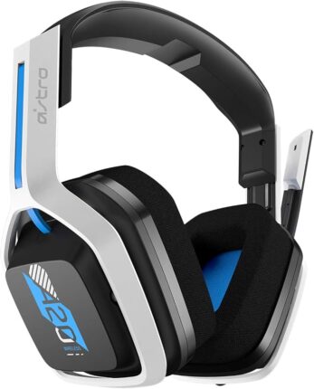 ASTRO Gaming A20 Wireless Headset Gen 2 for PlayStation 5, PlayStation 4, PC & Mac - White/Blue
